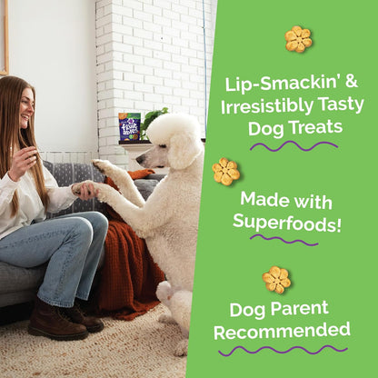 Baked Dog Treats, Low Calorie Treats, Pumpkin & Cranberry, 7Oz