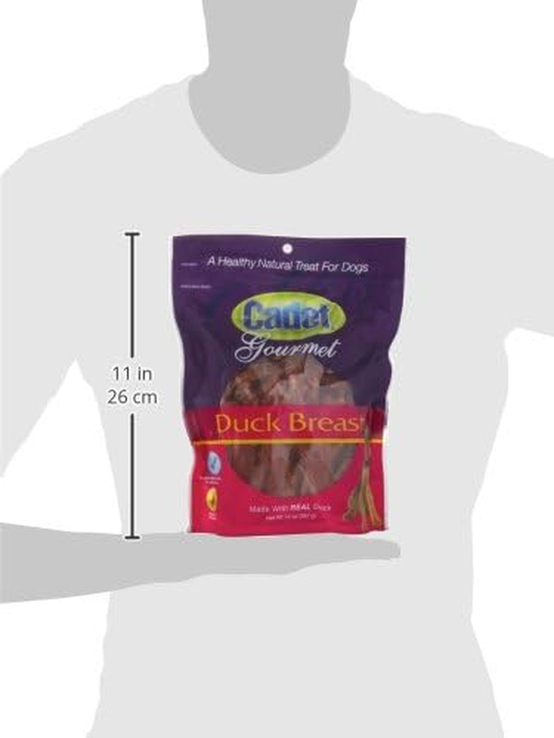 Gourmet Duck Breast Dog Jerky Treats, 14 Oz