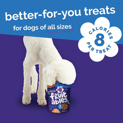 Baked Dog Treats, Low Calorie Treats, Pumpkin & Blueberry, 7Oz